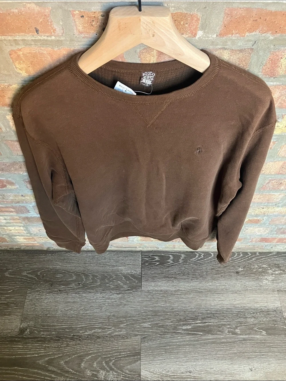 Polo Ralph Lauren Double Face Thermal Lined Crewneck Sweatshirt